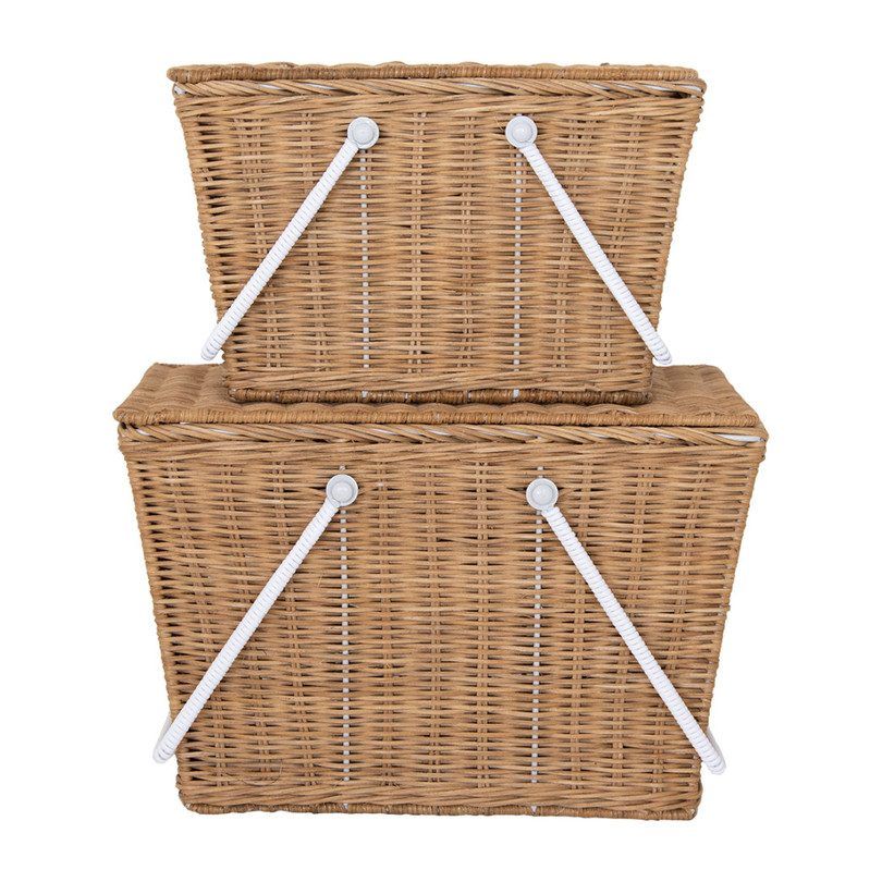 Nested Piki Basket Set, Natural | Maisonette