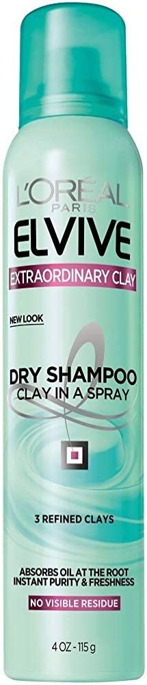 L'Oreal Paris Hair Expertise Extraordinary Clay Dry Shampoo Instant Refresh, 150 mL | Amazon (CA)