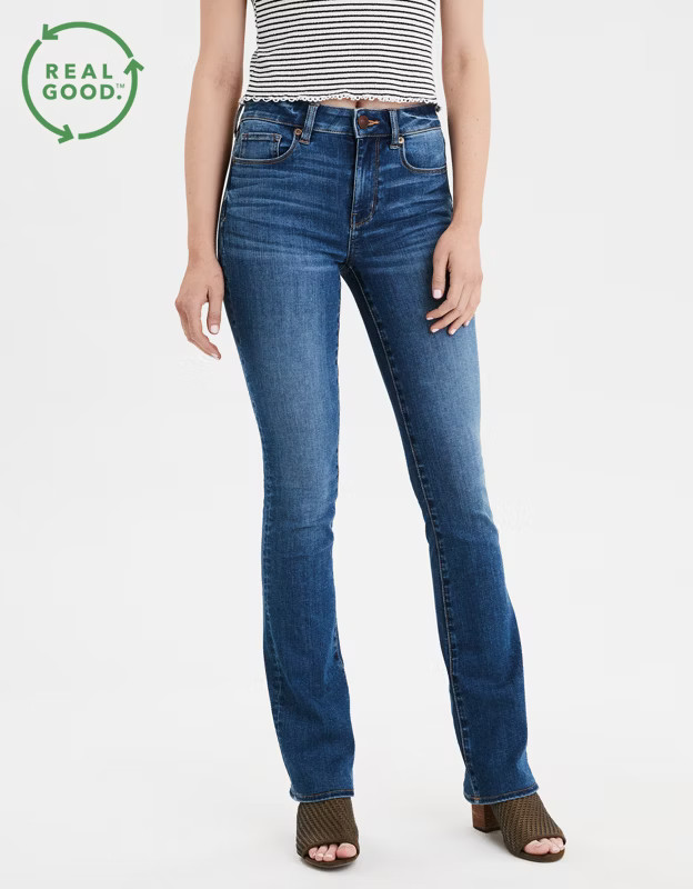 AE Ne(X)t Level High-Waisted Skinny Kick Jean | American Eagle Outfitters (US & CA)