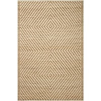 Angela Rose x Loloi Colton Collection CON-04 Natural / Ivory, Contemporary 7'-6" x 9'-6" Area Rug | Amazon (US)