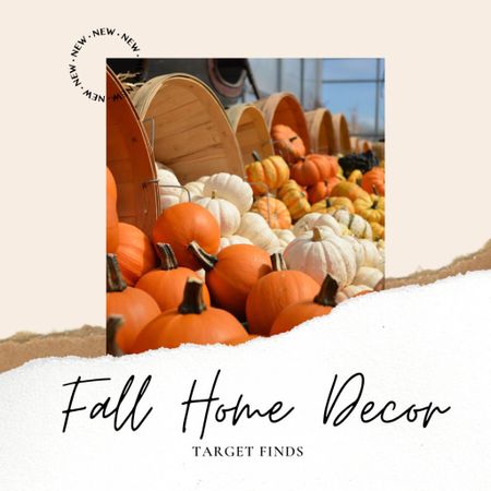 Some of my favorite Target fall home decor finds to get your home ready for the cozy season! 

#LTKunder50 #LTKhome #LTKSeasonal