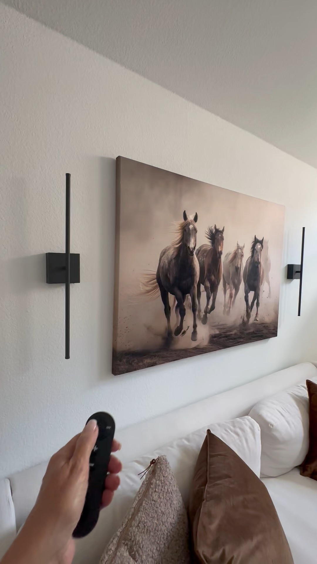 You won’t believe these are battery-operated! These modern sconces are game-changers when it comes to lighting—no wiring, no drilling, and they still give that elevated, designer look. I love how easy they are to install and how much warmth they bring to any space. Whether you're renting, updating a hallway, or just want an effortless glow in a reading nook, these are the perfect solution. Style meets convenience—and I’m here for it!

Modern Sconces 
Black Sconces 
Modern Lighting 
Wireless lighting 

#LTKHome #LTKStyleTip