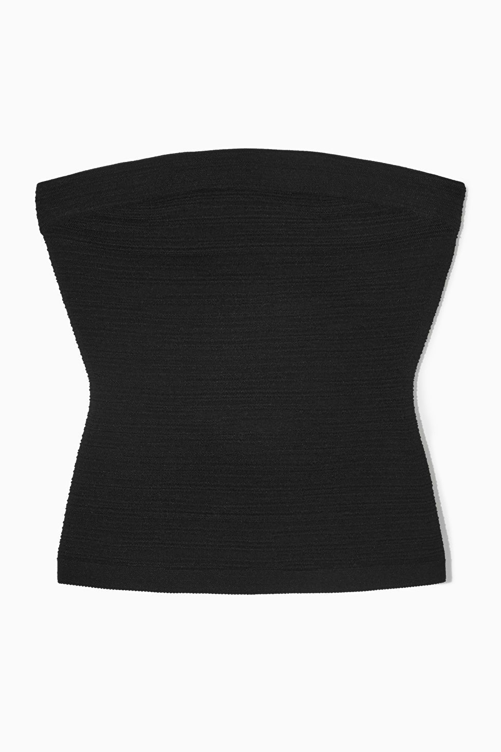 TEXTURED BANDEAU TOP | COS (US)