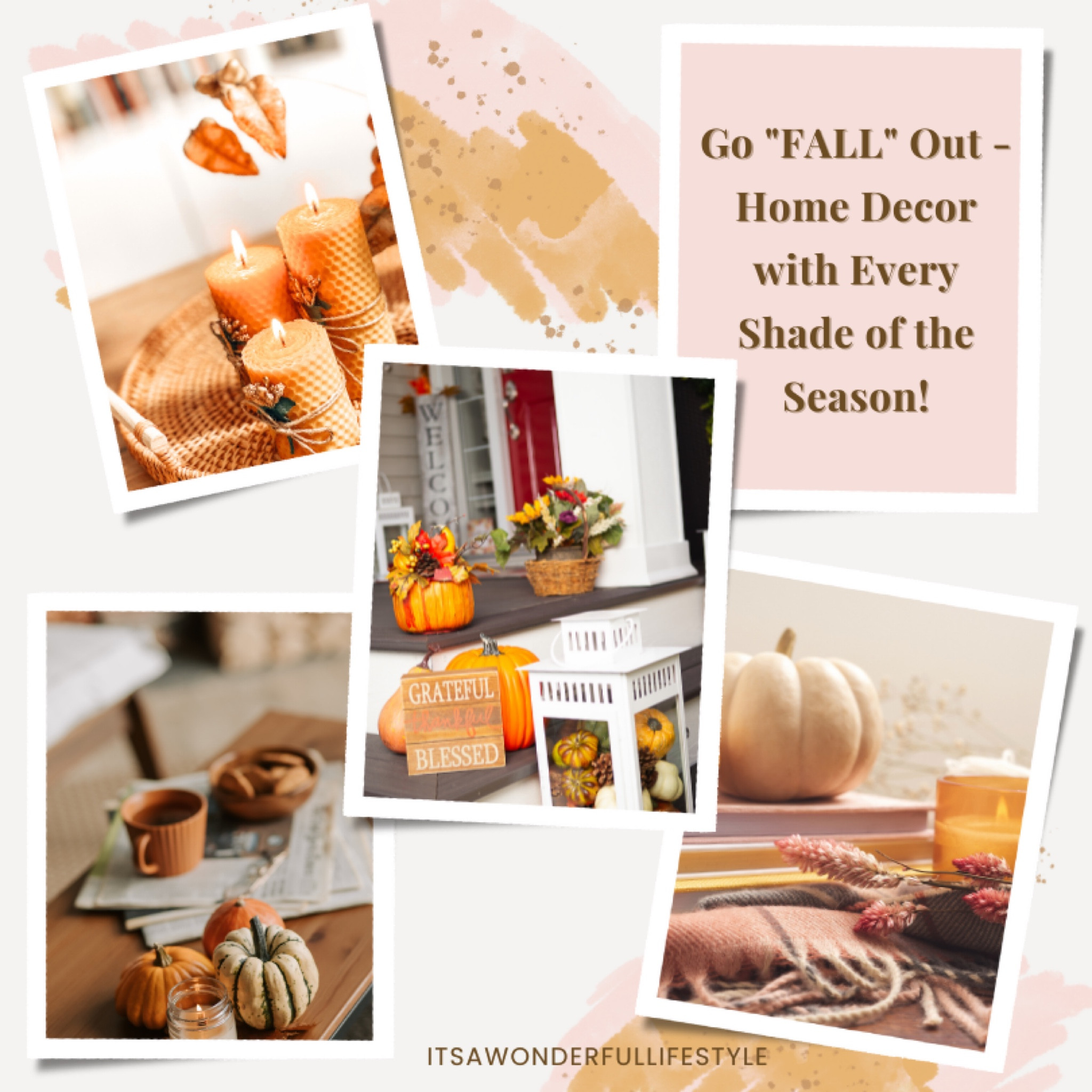 Fall is in full swing, and there is still time to get your home warm and cozy with all the colors of autumn. Fall can be one of the most colorful times of the year, minus Christmas, of course—you can't beat that. You can add decorative pumpkins to almost anywhere inside or out, and faux pumpkins seem to be getting more popular every fall. So, let's decorate our homes with God's beauty of the outdoors.

#LTKSeasonal #LTKHalloween #LTKHome