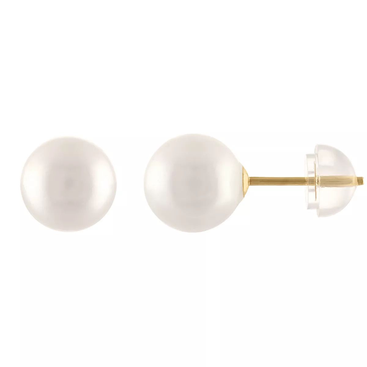 14k Gold Freshwater Cultured Pearl Stud Earrings | Kohl's