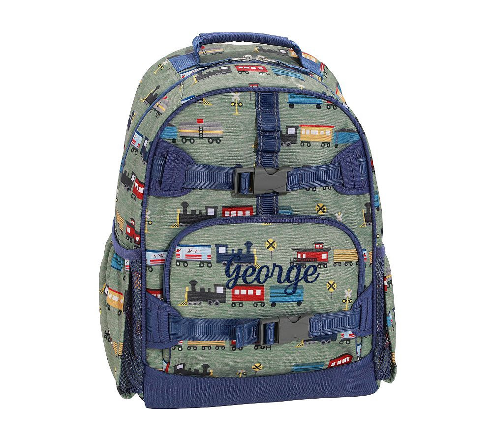 Railroad Train Mackenzie Backpack | Pottery Barn Kids