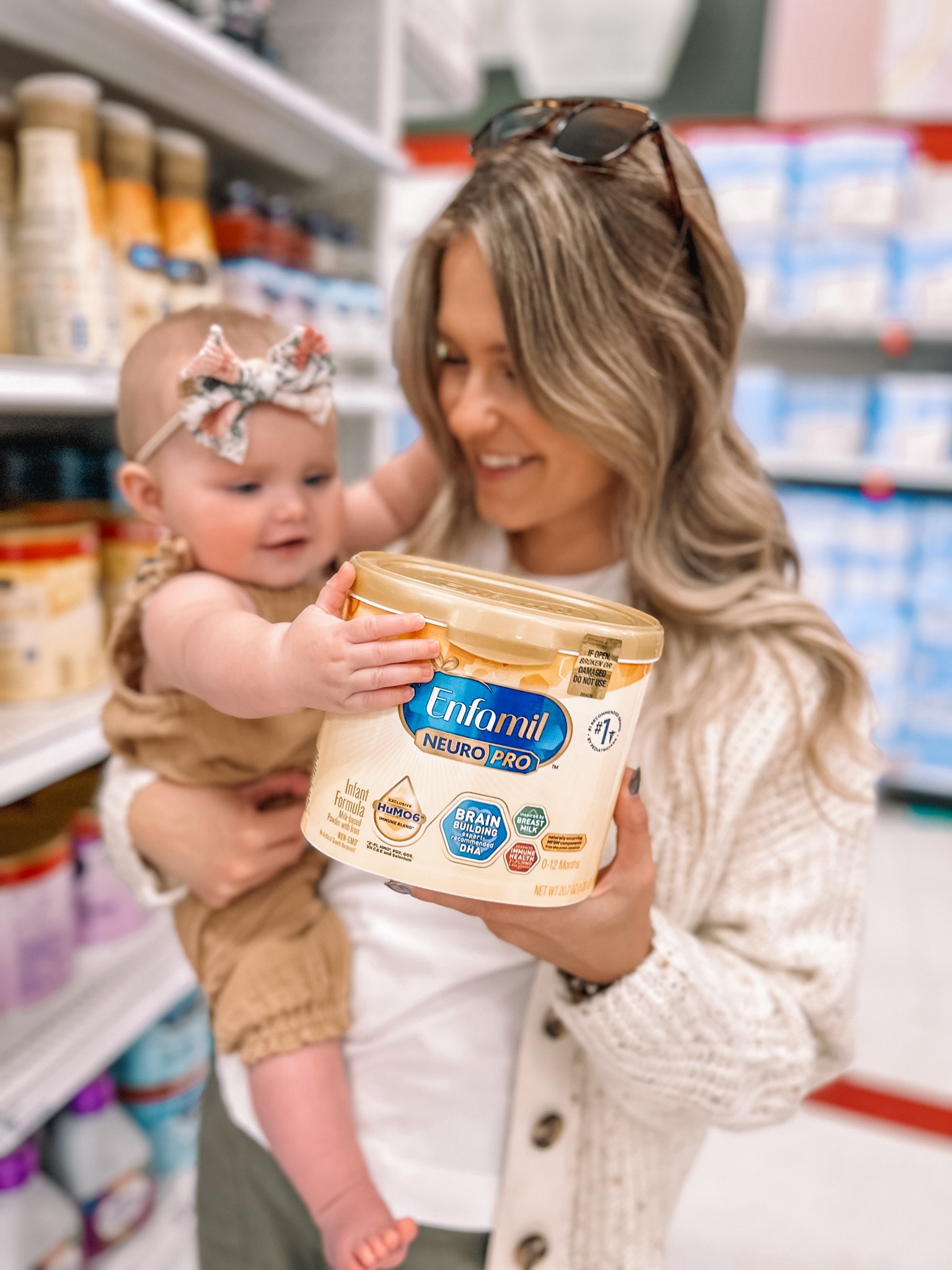 #ad Growing with @Enfamil NeuroPro

It’s #1 trusted by parents and pediatricians. 

Enfamil NeuroPro has an exclusive immune blend and brain-building ingredients (MFGM & DHA) to support her development. 

Available at Target! 🎯 

@target #targetpartner #enfamil 