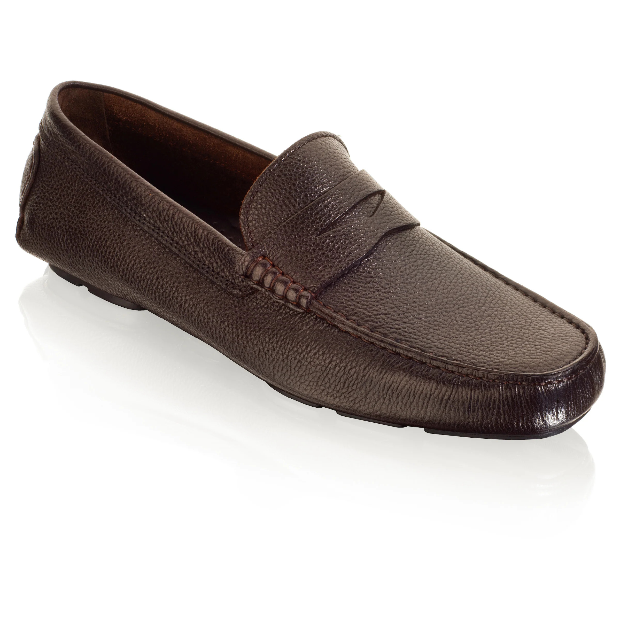 Ashbery Dark Brown Driving Shoe | To Boot