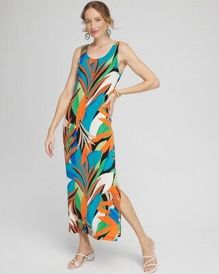 Travelers™ Palm Print Tank Dress | Chico's