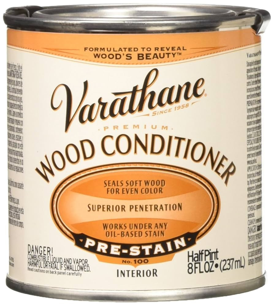 Varathane 211776 Premium Wood Conditioner, Half Pint | Amazon (US)