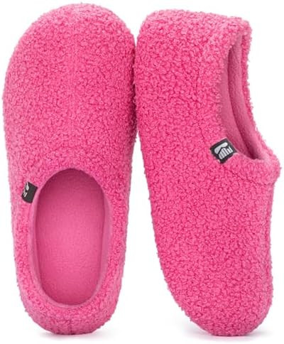 RockDove Women's Teddy Fleece Closed Back Indoor Slipper | Amazon (US)