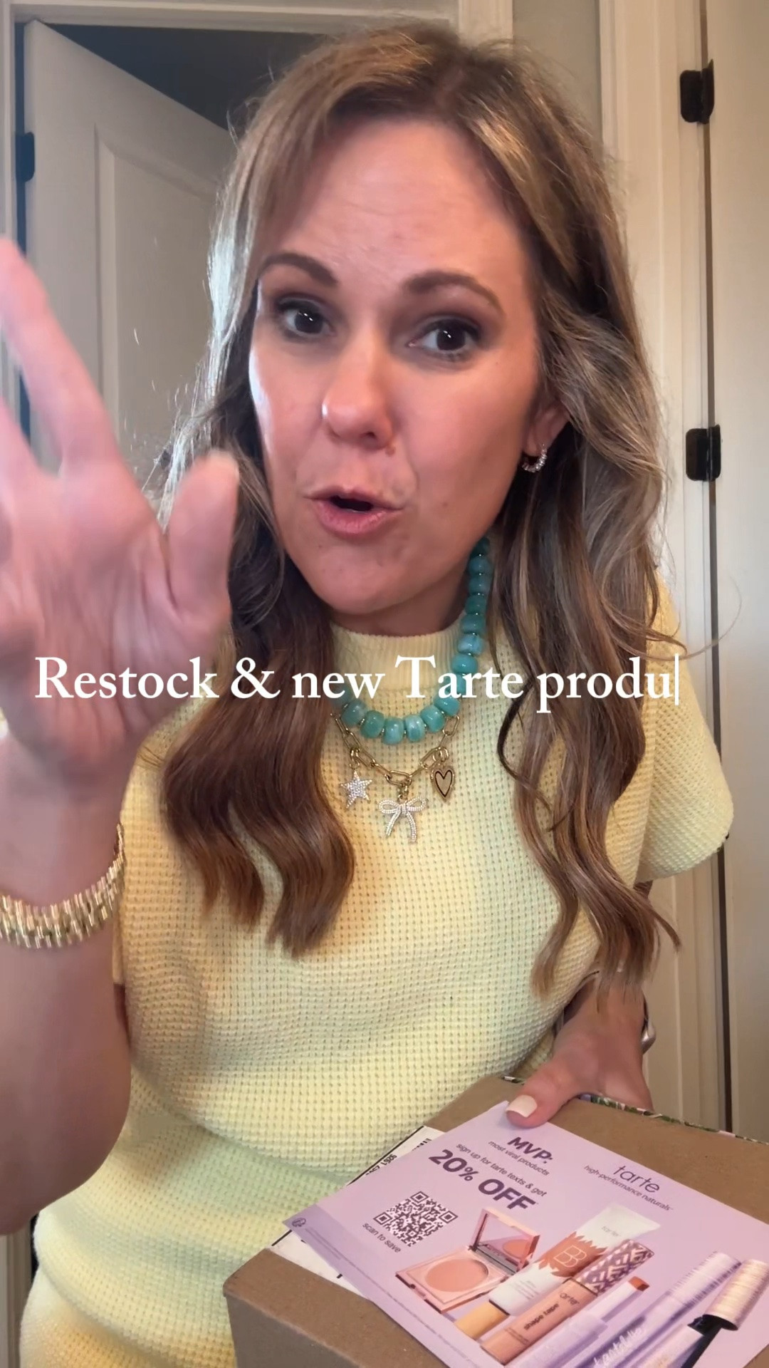 Tarte restock + new drops