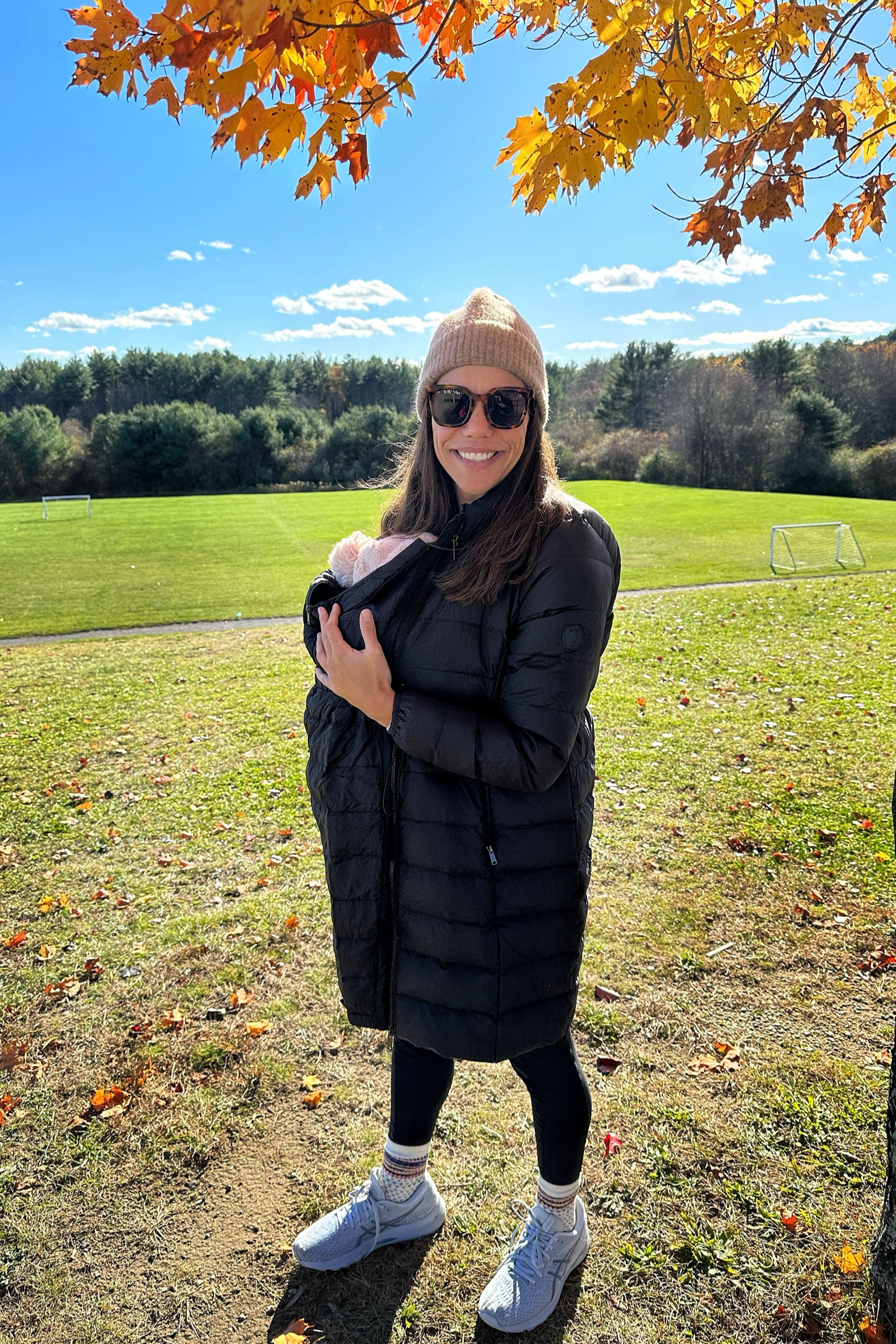 My 3 in 1 coat that transitions from maternity to baby wearing to on its own postpartumn is 30% off. There are loads of other 3 in 1 styles/colors too. Runs get generous, I’m wearing my smaller size & could’ve gone down one. 

#LTKbaby #LTKCyberWeek #LTKbump