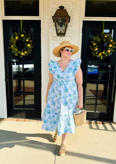 I found the prettiest collection of cottage core dresses and they are under $30! Not only are they size inclusive but they also come in matching little girl dresses. I linked my hat too, it’s more than $30 but it  really elevates the look imo. I am wearing the xl 

#LTKSeasonal #LTKPlusSize #LTKFindsUnder50