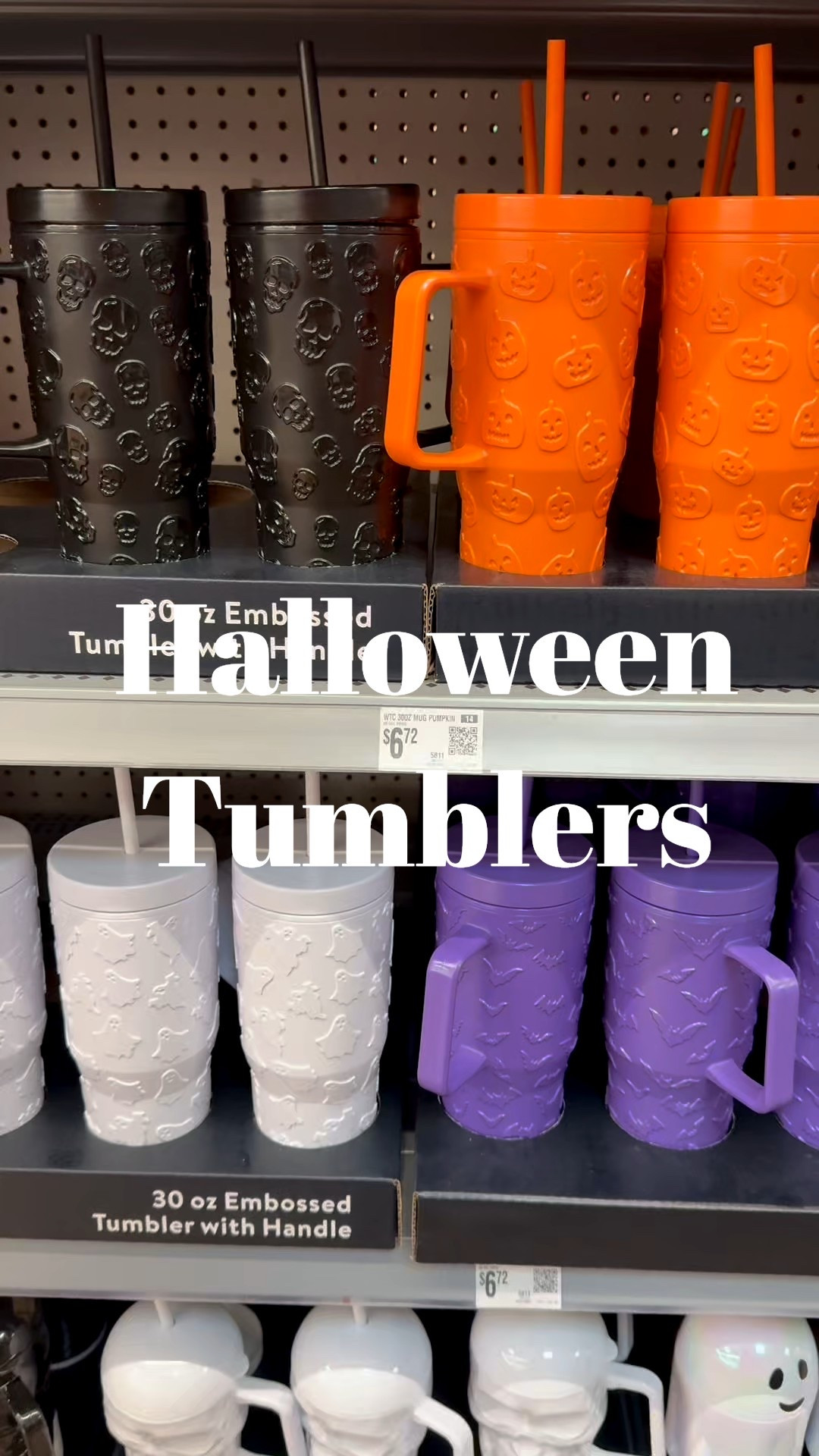 These Halloween tumblers are so cute and only $6.72!

#LTKHalloween #LTKSeasonal #LTKParties
