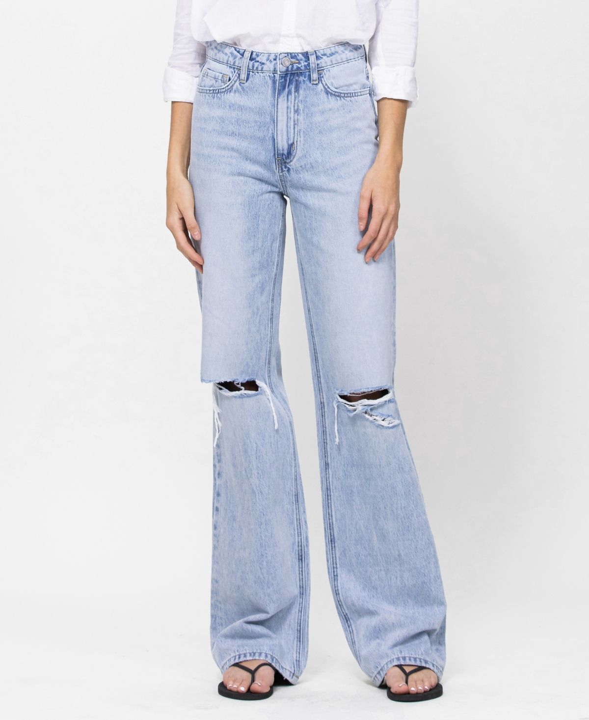 Women's 90's Vintage-Like Flare Jeans | Macys (US)