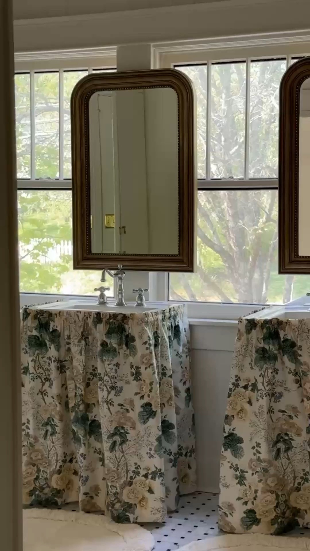 Love love love how these wall mirrors turned out. Hung them on our windows to get the best lighting when getting ready and I think it’s so chic! The finish feels so antique.

#LTKHome #LTKmomlife #LTKmorningroutine