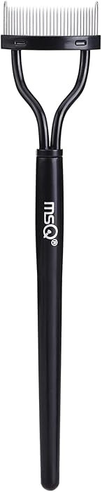 Eyelash Comb MSQ Eyelash Separator Mascara Applicator Eyelash Definer With Comb Cover Arc Designe... | Amazon (US)