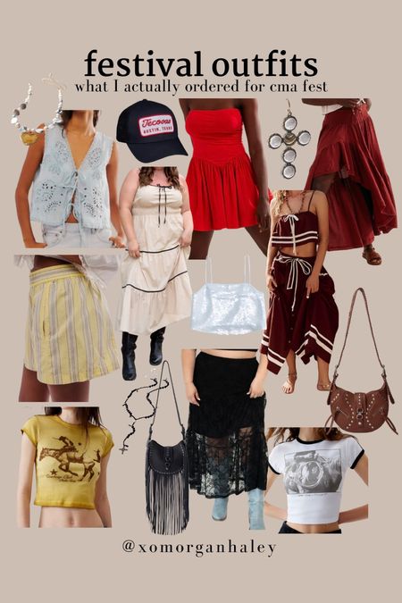 What I actually ordered for cma fest for all the things! Mid size concert outfit inspo from a size 16! I do XL or 1X in all listed

#LTKStyleTip #LTKMidsize #LTKFindsUnder100