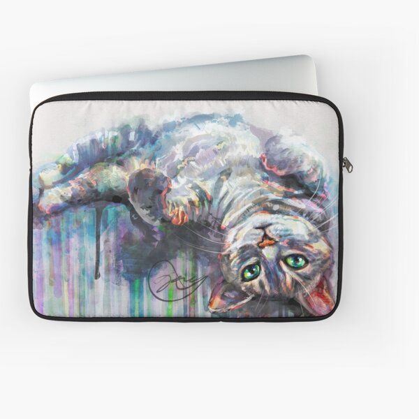 Project Caturday - Olivia Laptop Sleeve by joliealicia | Redbubble (US)