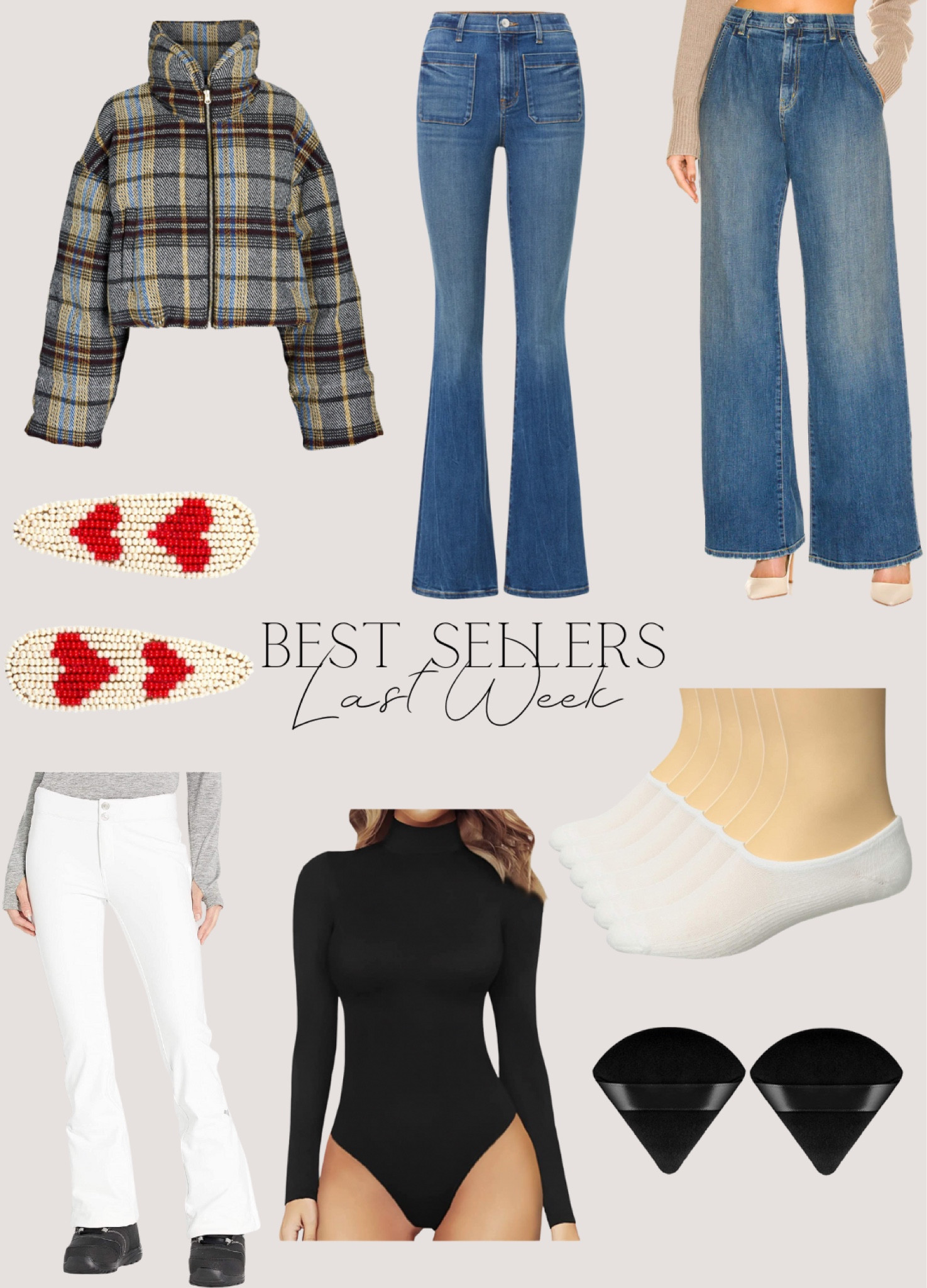 Best Sellers Last Week

No-show socks, converse, intermix, designer sale, Veronica Beard jeans, denim trends, bodysuit, skins dupe, makeup puffs, snow pants, skiwear 

#LTKbeauty #LTKSeasonal #LTKstyletip