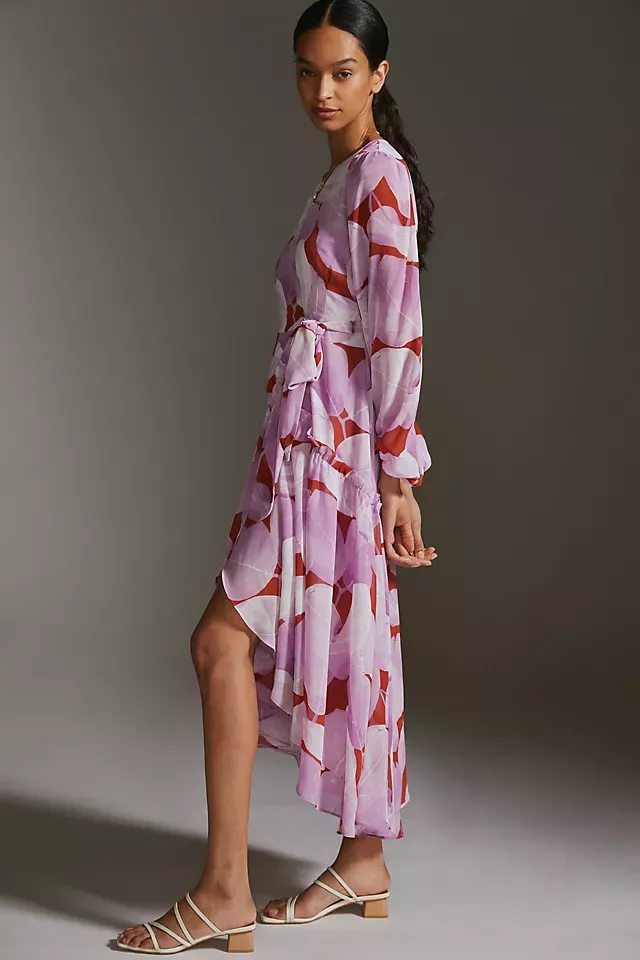 Hutch Long-Sleeve Wrap Dress curated on LTK