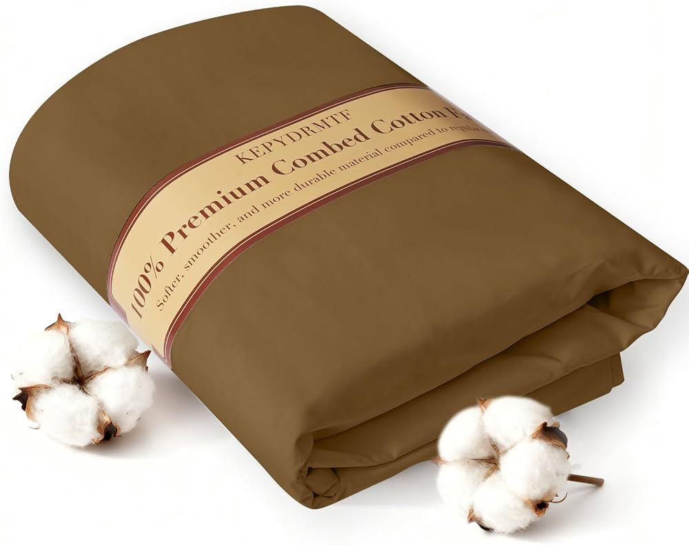 100% Combed Cotton Fabric by The Yard in Solid Color, Brown Fabric, 13 Options, for Quilting, Sew... | Amazon (US)