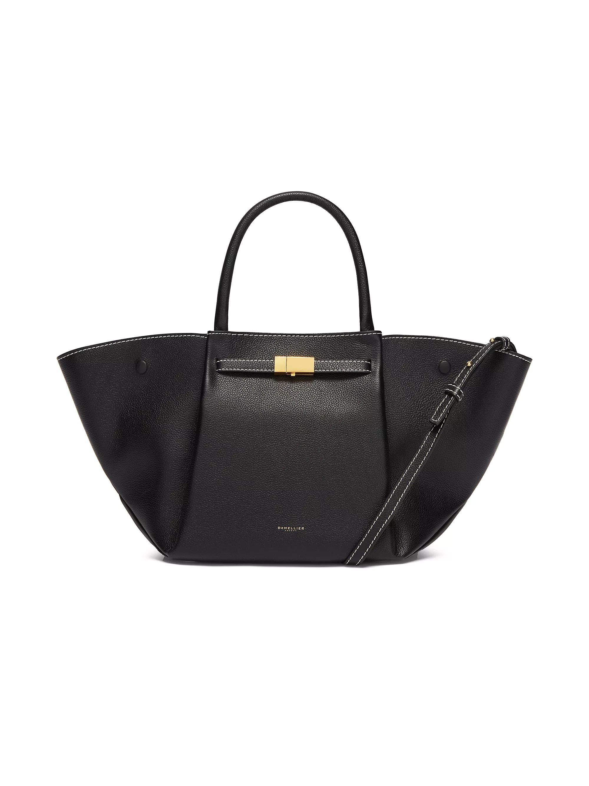 Midi New York Leather Tote Bag | Saks Fifth Avenue