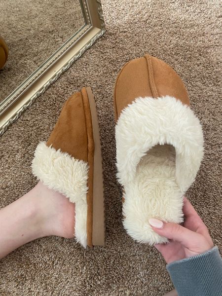 Love these amazon slippers! Total ugg look for less! Fit is true to size (heel is more for a narrow foot though)

Full review on YouTube @sequinsandsatin 😘

Amazon slippers / ugg dupes / ugg slipper dupes / amazon slipper / amazon slides / slippers women / womens slippers / house slippers / fuzzy slippers / amazon fashion finds fall


#LTKSeasonal #LTKunder50 #LTKunder100
