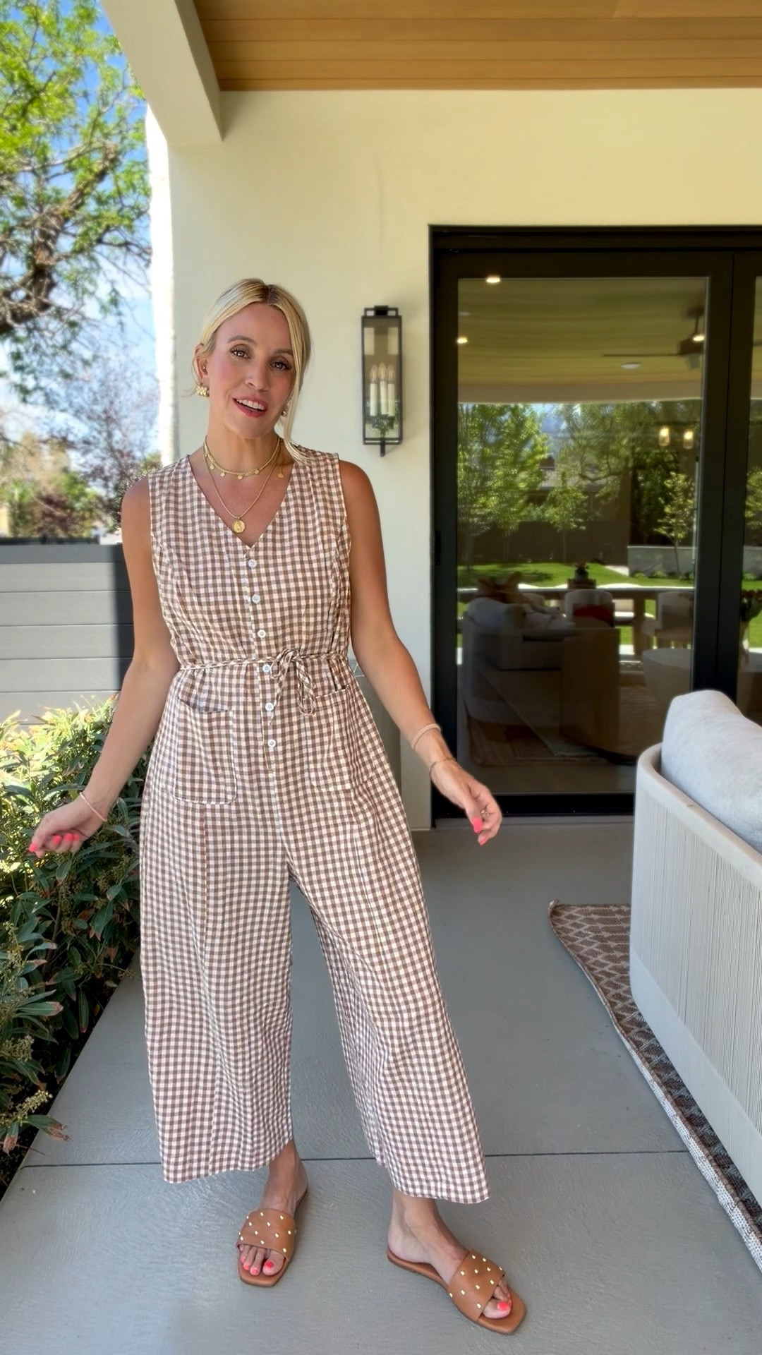 This gingham romper is everything to me! Size M

#LTKmomlife #LTKgrwm #LTKootd