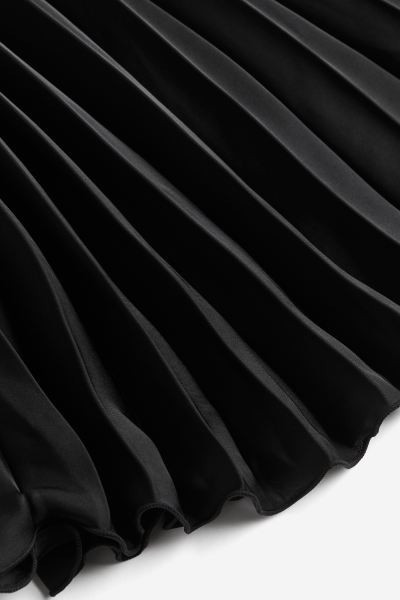 Pleated Satin Skirt | H&M (US + CA)