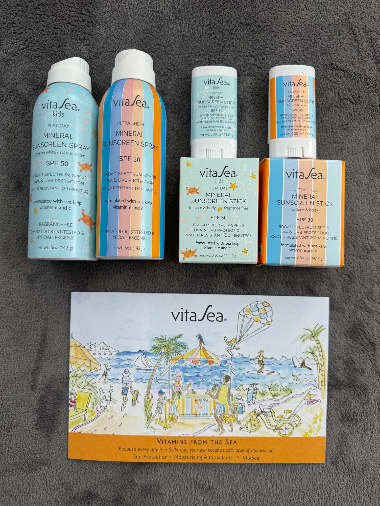 One of our favorite brands for summer, mineral sunscreen for kids,   Vitasea- love the small travel sticks and the easy sprays - SPF for family, kids sunblock 

#LTKKids #LTKFamily #LTKTravel