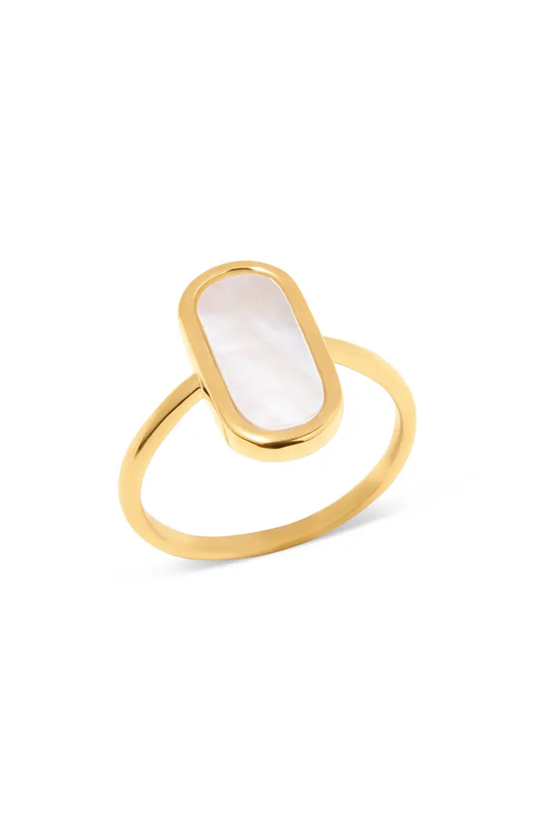 Brook and York Fauna Mother of Pearl Ring | Nordstrom | Nordstrom