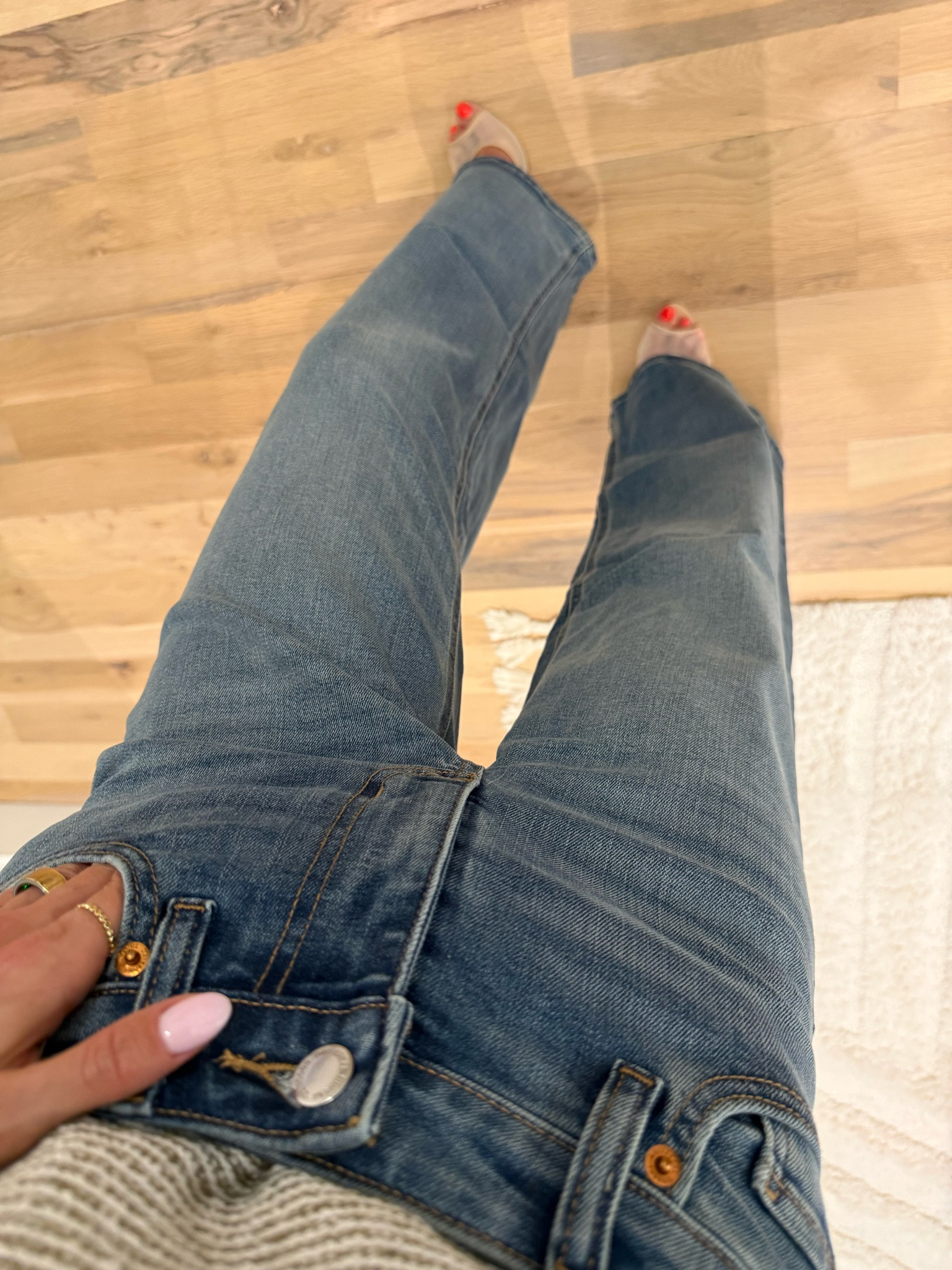 Wide leg stretchy jeans size 00 in new colors on sale

#LTKSaleAlert #LTKPetite #LTKootd