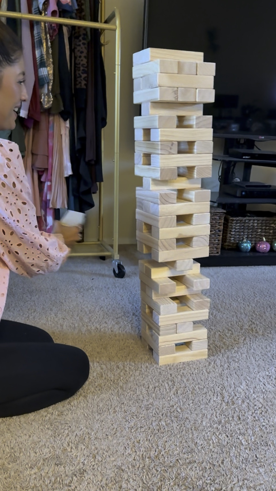 Family game night is a blast with Jenga, even though Mom’s on a losing streak! Perfect for kids, families, and unforgettable memories. 🎉 Great gift idea for the holidays or to pack for travel fun!

Amazon. family game night, Jenga, kids games, family fun, holiday gift guide, travel games, mom life, family bonding, game ideas, Amazon finds, holiday fun, board games, classic games, gift for families, travel essentials

#LTKVideo #LTKHoliday #LTKGiftGuide