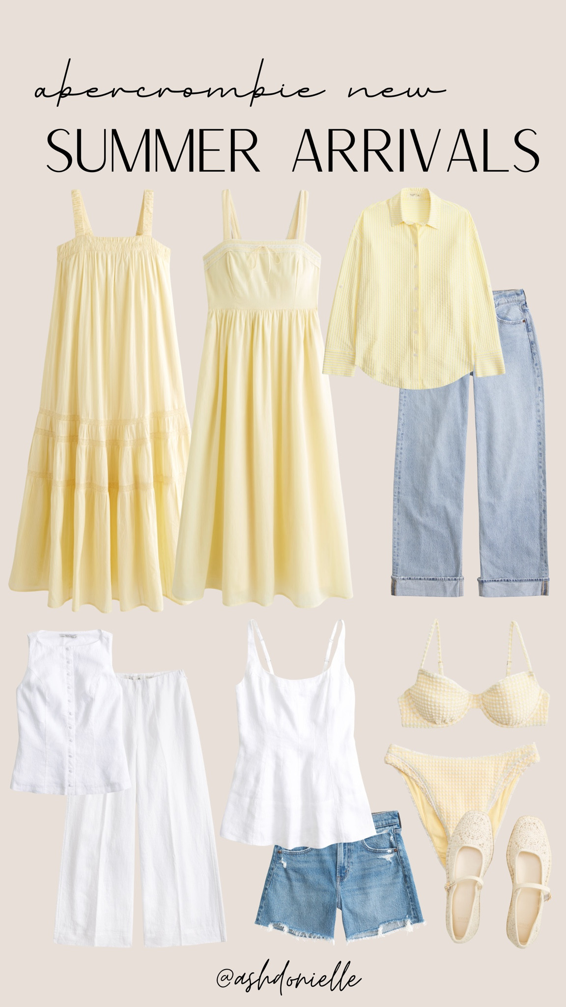 Abercrombie summer arrivals

Summer outfit inspiration
Lightweight everyday looks
Linen blend essentials
Casual warm weather style
Vacation ready fashion
Flowy seasonal dresses
Chic brunch outfits
Effortless coastal looks
Trendy summer staples

#LTKootd #LTKSeasonal #LTKxAbercrombie