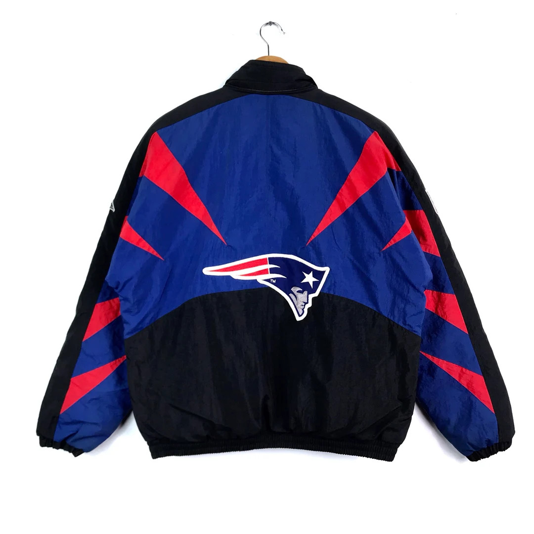 Rare!!! Vintage Starter Proline Nfl NEW ENGLAND PATRIOTS Puffer Bomber Jacket Extra Large Size Ki... | Etsy (US)