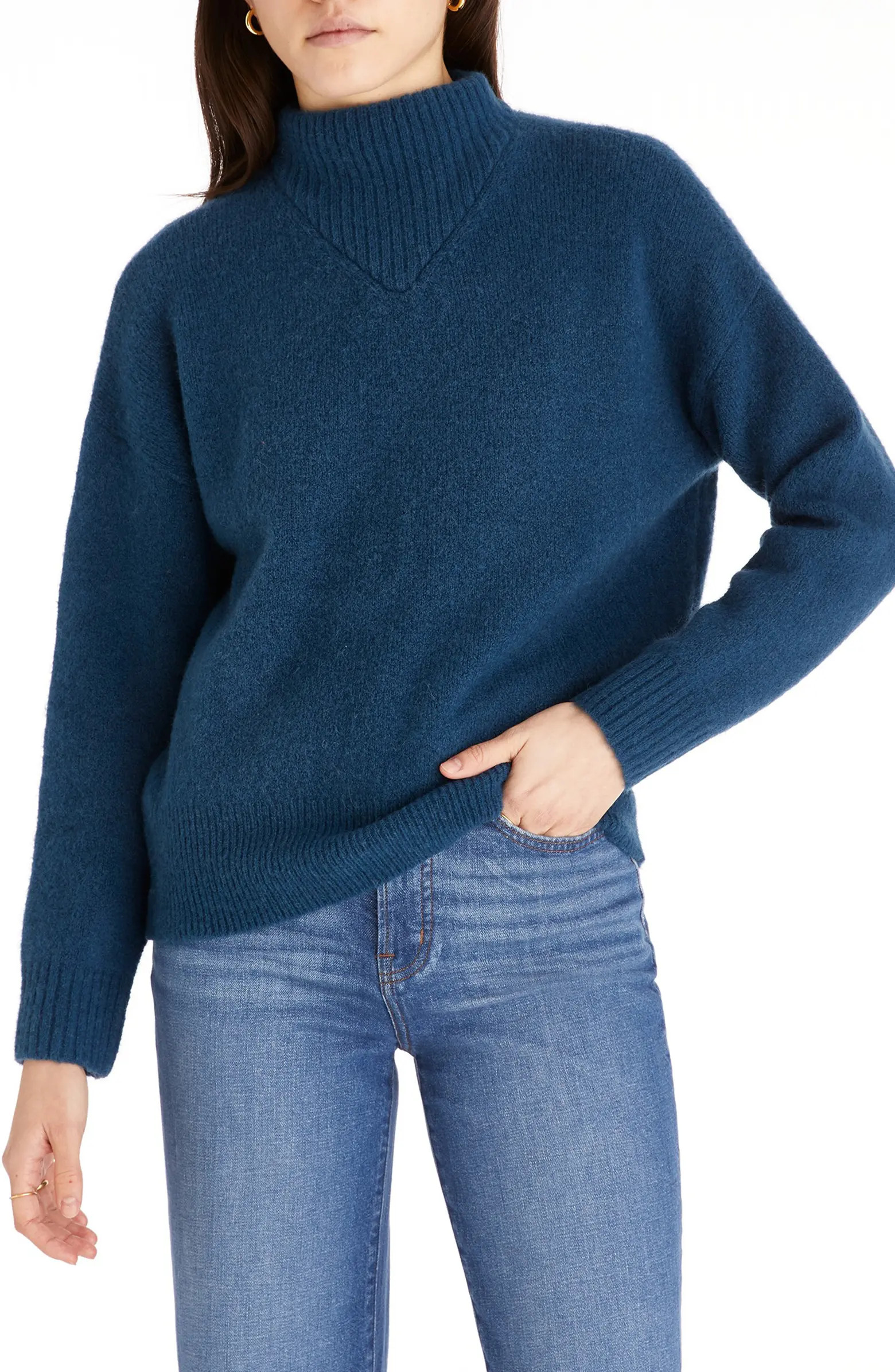 Dillon Mock Neck Pullover Sweater | Nordstrom