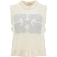 Ganni Monogram Knit Vest For Men | Balardi (US & Canada)