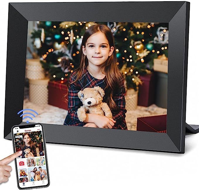 Frameo 10.1 Inch WiFi Digital Picture Frame with 1280 * 800P IPS Touch Screen HD Disply,Built-in ... | Amazon (US)