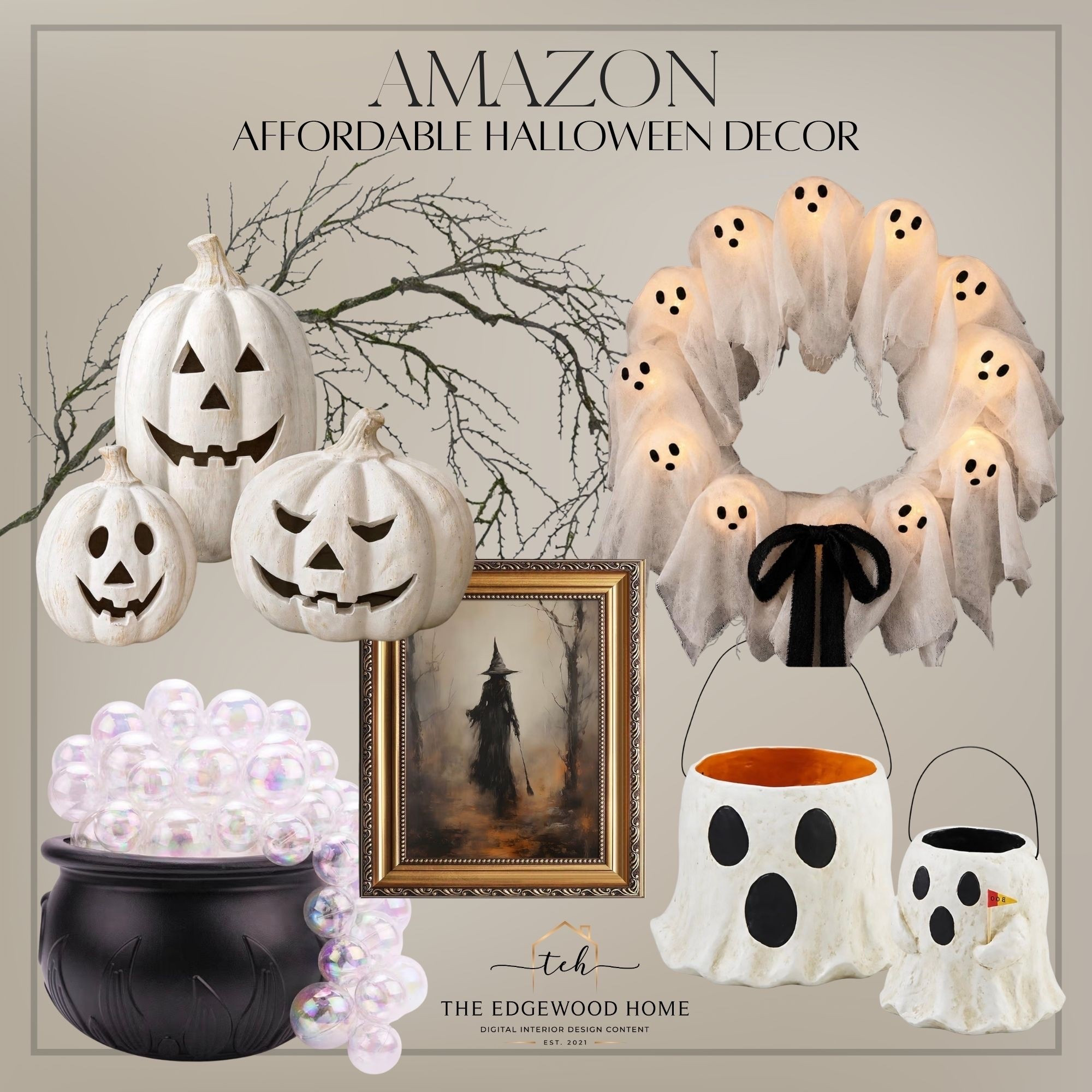 Amazon Affordable Halloween Decorations

#LTKHome #LTKSeasonal