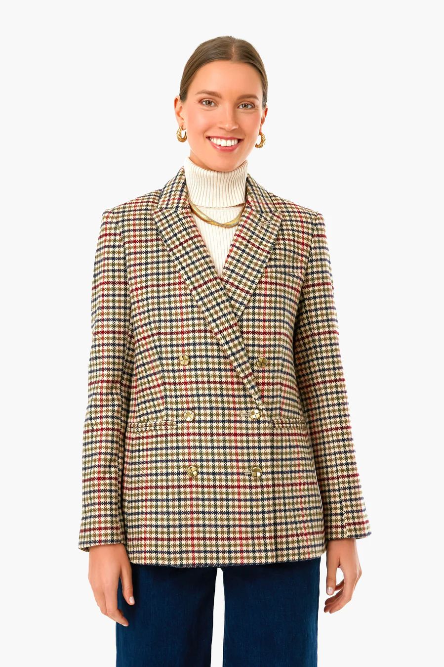 Autumn Check Diana Blazer | Tuckernuck (US)