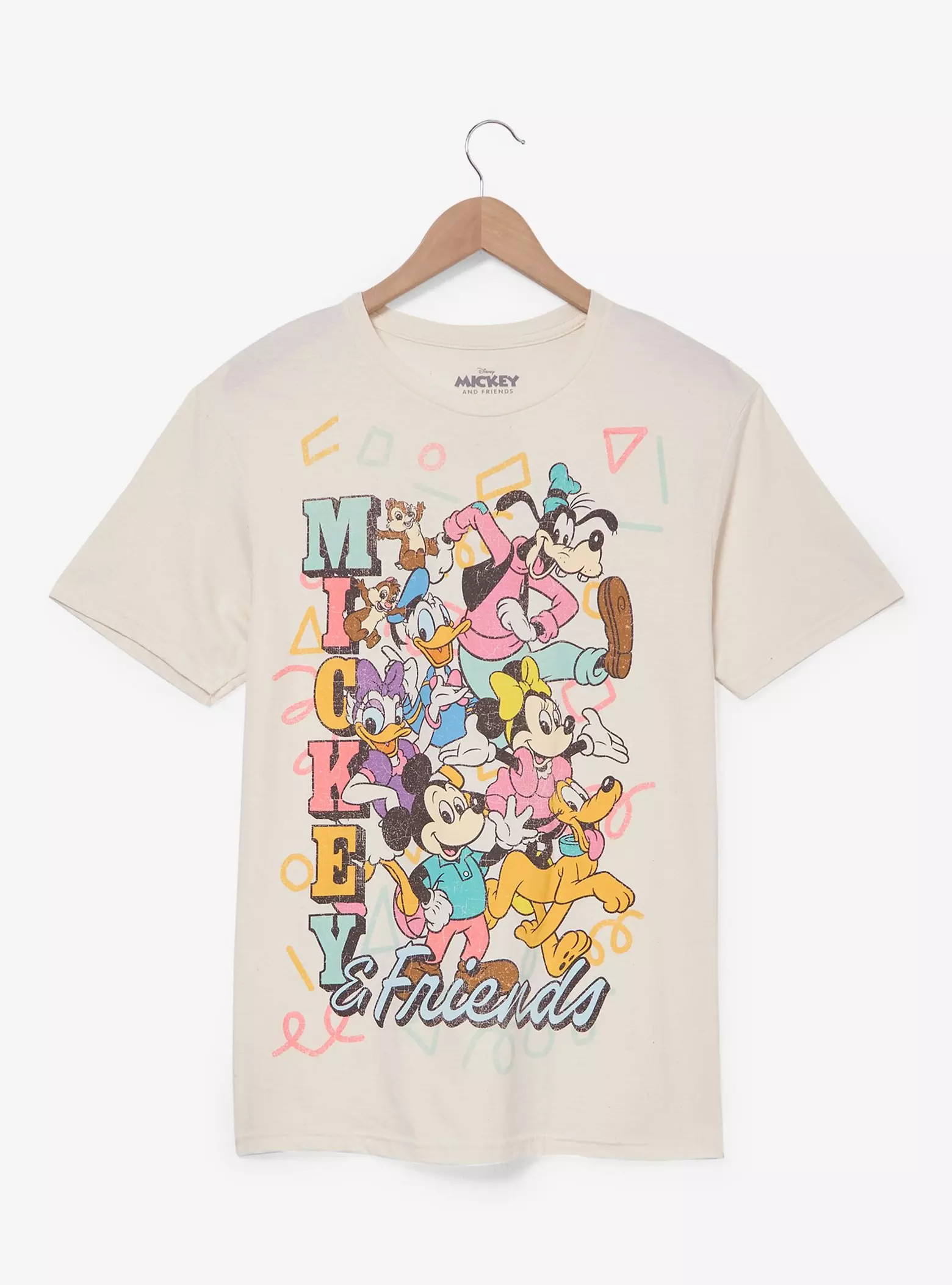 Disney Mickey & Friends Vintage Group Portrait Women's T-Shirt - BoxLunch Exclusive | BoxLunch | BoxLunch