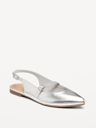 Slingback Mary Jane Flats | Old Navy (US)