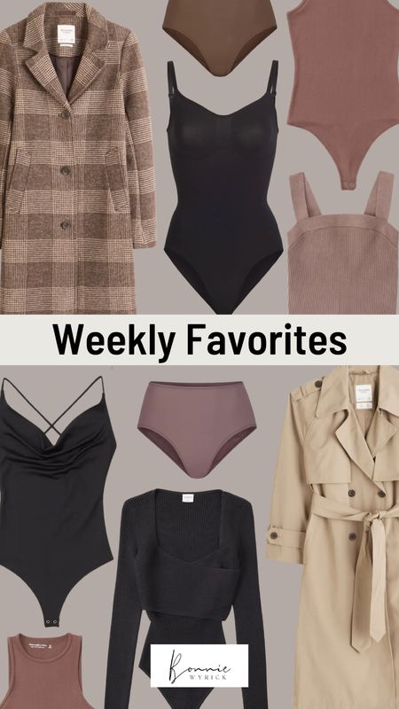 Weekly favorites including my favorite shaping bodysuit, underwear and some great winter-to-spring coats! Many of these pieces are currently on sale so snag ‘em while they’re hot. 🔥 Midsize Fashion | Best Sellers | Trench Coat | Wool Coat | Bodysuit | Shapewear | Underwear | Crop | Staple Pieces

#LTKSeasonal #LTKstyletip #LTKcurves