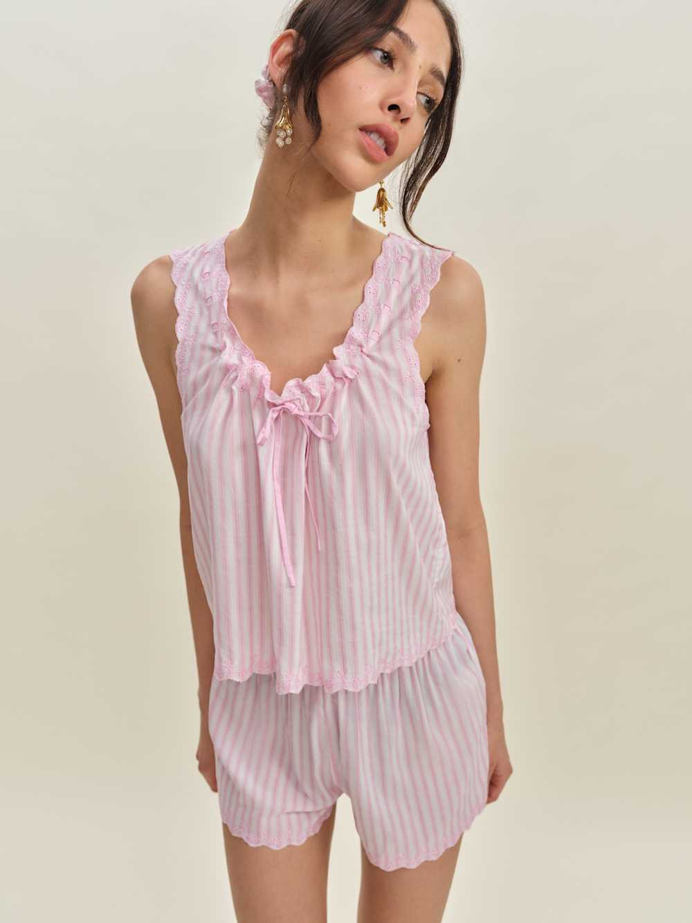 Hazel Pajama Set | Reformation (Global)