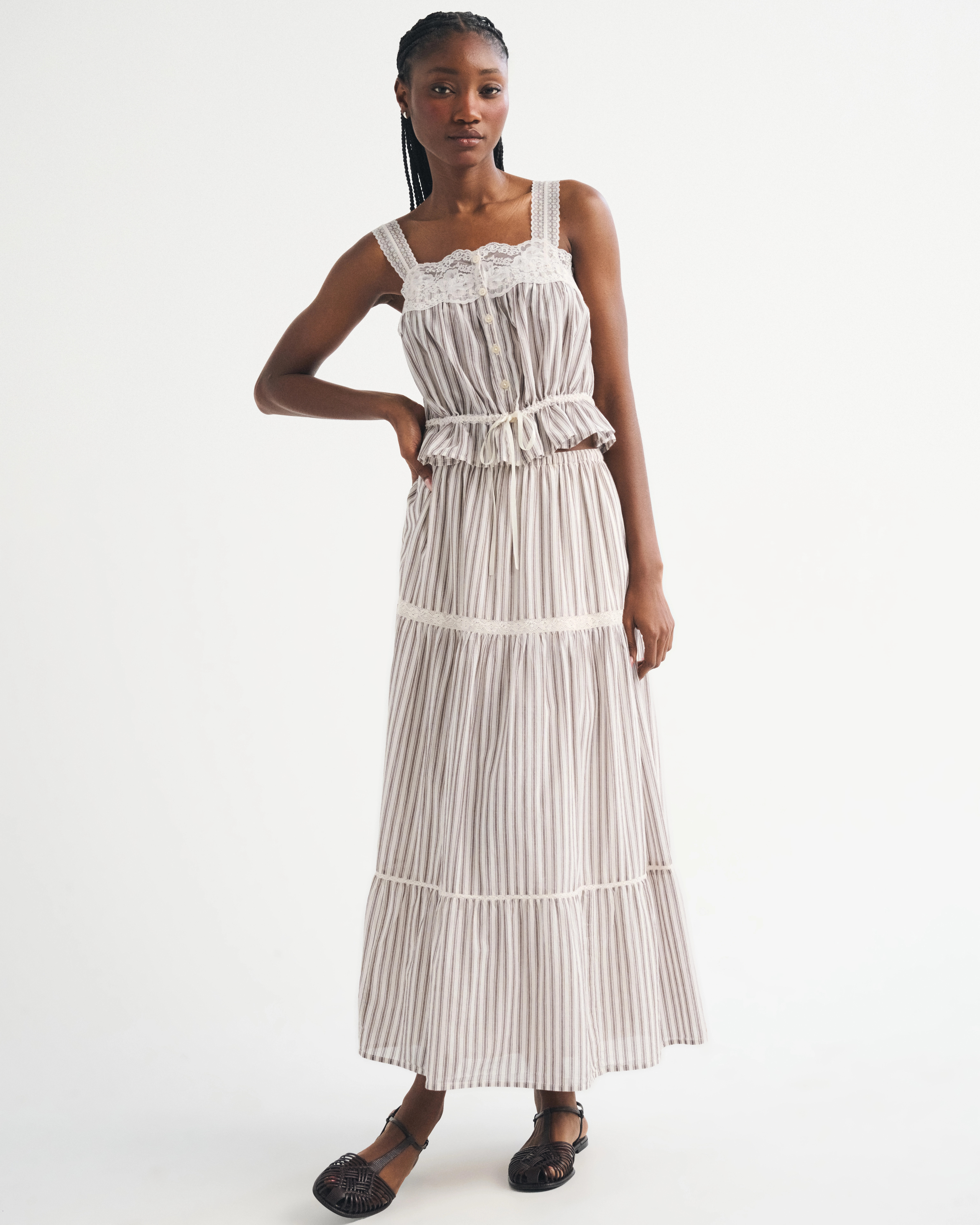 Boho Maxi Skirt | Abercrombie & Fitch (US)