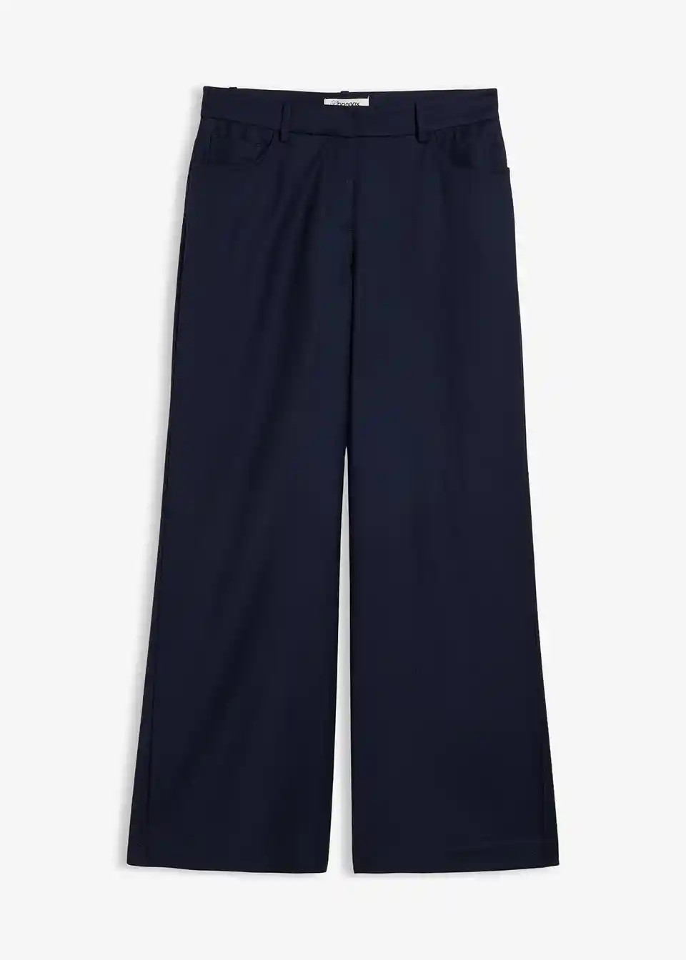 Weite 5-Pocket Hose mit Wolle | Bonprix DE