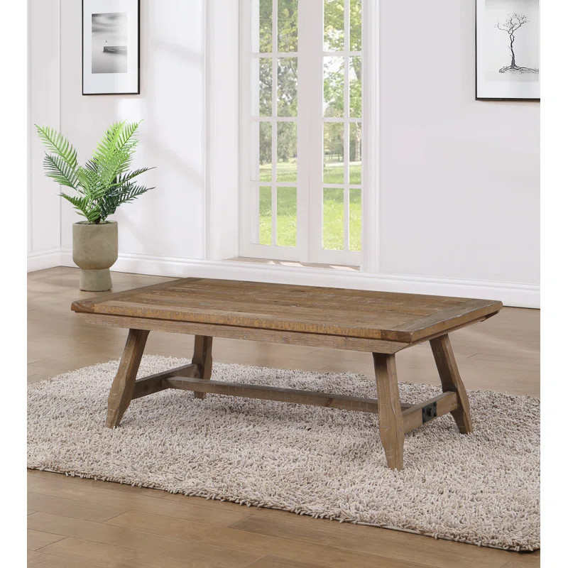 Banjeet Solid Pine Coffee Table | Wayfair North America