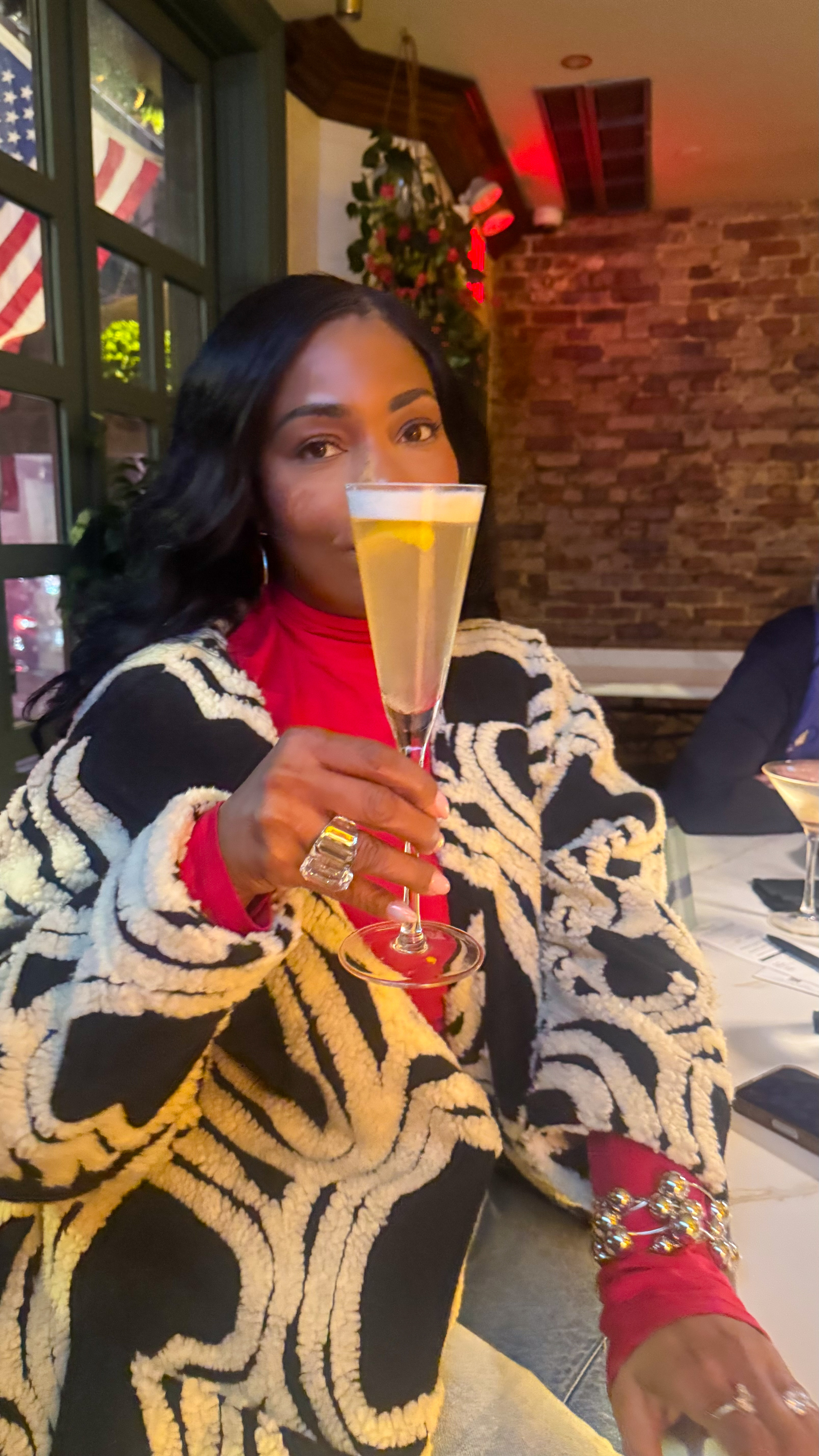 Statement Crystal ring, fit for holding glasses of champagne.  

 #LTKGiftGuide #LTKHoliday #LTKootd